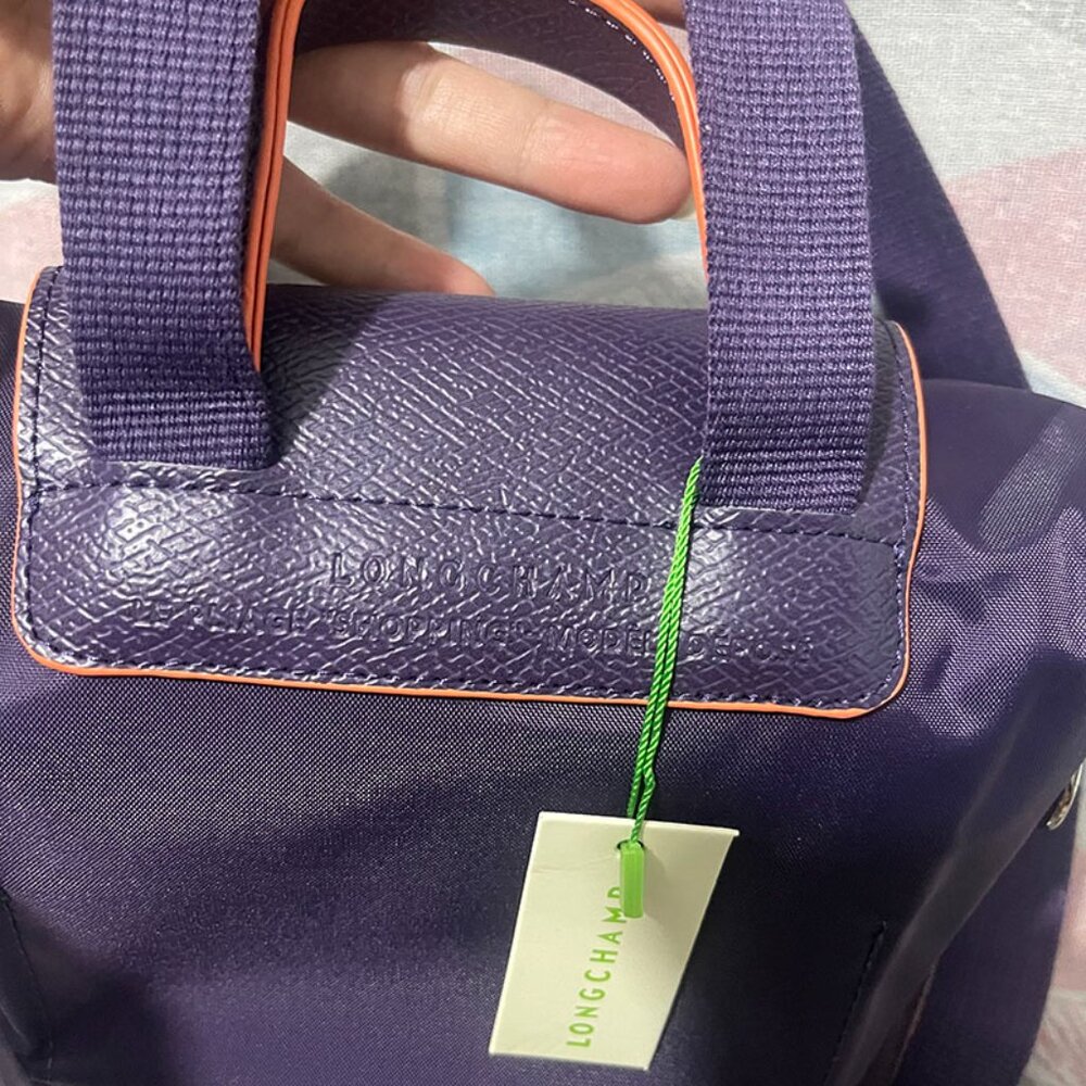 Longchamp Folding Backpack Bilberry - image 7